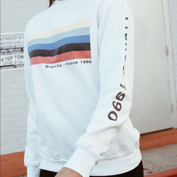 Brandy Melville Tops - NWT Brandy Melville France Sweatshirt Brandy Melville Tops - NWT Brandy Melville France Sweatshirt